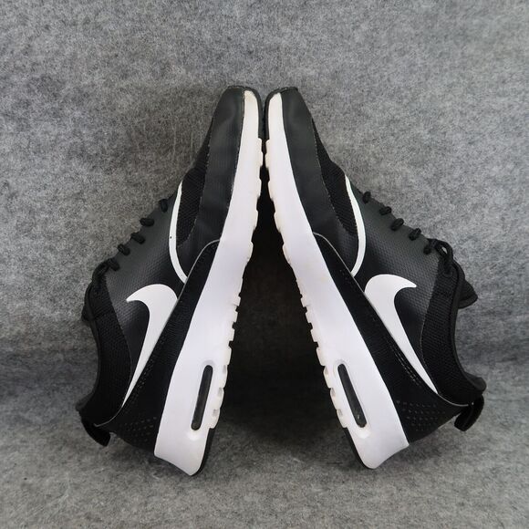 Nike Shoes Womens 9.5 Air Max Thea Sneaker Active Lifestyle Athletic Black White - Picture 10 of 16